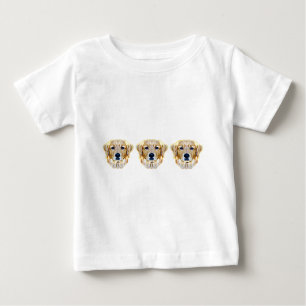 Pour Bébé T-shirt de golden retriever