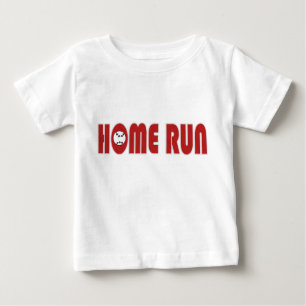 Pour Bébé T-shirt de Homerun de base-ball (nourrisson)