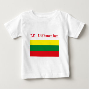 Pour Bébé T-shirt de Lithuanien de Lil