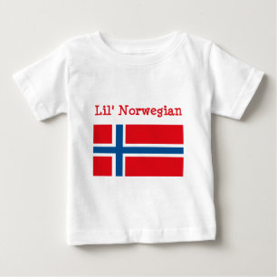 Pour Bébé T-shirt de Norvégien de Lil