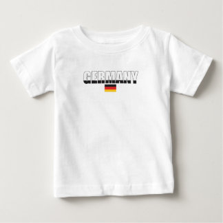 Pour Bébé T-shirt de nourrisson de drapeau de l'Allemagne