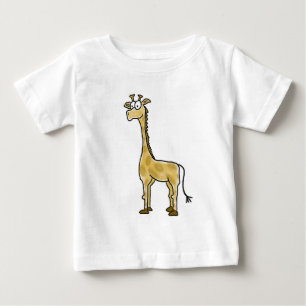 Pour Bébé T-shirt de nourrisson de girafe