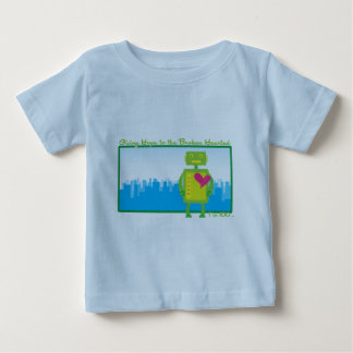 Pour Bébé T-shirt de nourrisson de HeartBot