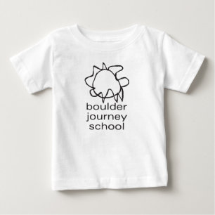 Pour Bébé T-shirt de nourrisson d'école de voyage de Boulde