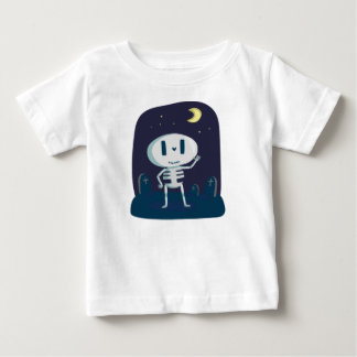 Pour Bébé T-shirt de squelette de Halloween