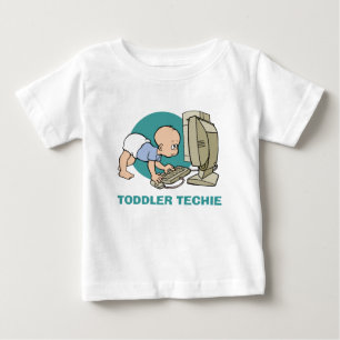 POUR BÉBÉ T-SHIRT DE TECHNICIEN D'ENFANT EN BAS ÂGE OU
