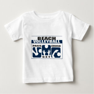 Pour Bébé T-shirt de volley-ball de plage Funny