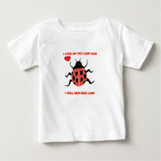 POUR BÉBÉ T-SHIRT D'ENFANTS EN BAS ÂGE DE COCCINELLE