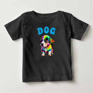 Pour Bébé T-shirt dog multicolor