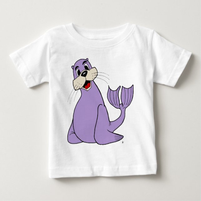 Pour Bébé T-shirt d'otarie de Sealy (Devant)