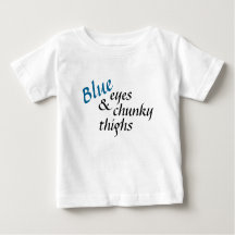 T-shirt d'yeux bleus