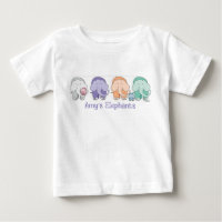 T-Shirt Éléphant Si Mignon