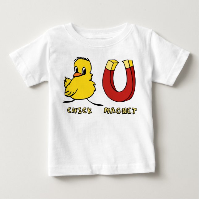 Pour Bébé T-shirt enfant Chick Magnet (Devant)