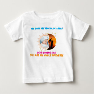 Pour Bébé T-Shirt Enfant Code QR Personnalisé avec Photo pou