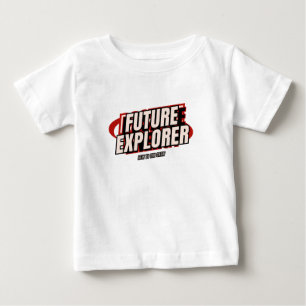 Pour Bébé T-shirt enfant de style brun, rouge et beige gras,