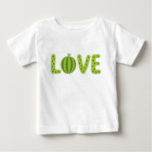 T-shirt enfant LOVE Pastèque Mignonne