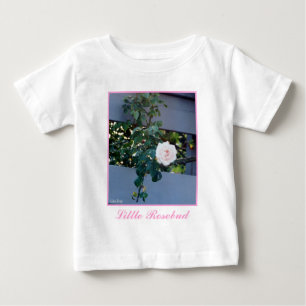 Pour Bébé T-shirt enfant rose rose 'Little Rosebud'