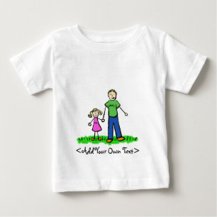 Pour Bébé T-shirt fille de papa (blond)
