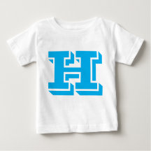 T-shirt H Letter Design
