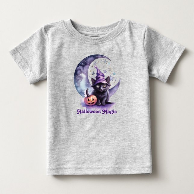 Pour Bébé T-Shirt Halloween Magic Jersey (Devant)