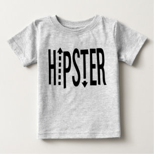 Pour Bébé T-shirt Hipster Arrow Typographie