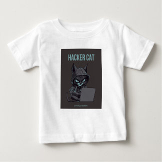 Pour Bébé T-shirt imprimé Hacker cat