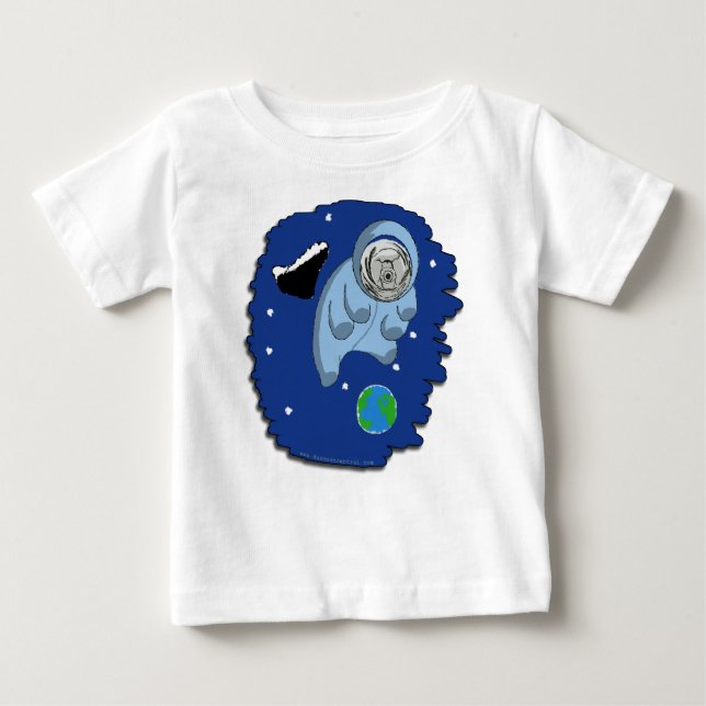 Pour Bébé T-shirt infantile Astro-Tardigrade (Devant)