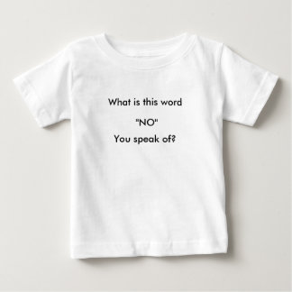 Pour Bébé T-shirt infantile, blanc