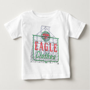 Pour Bébé T-shirt infantile de signe de vêtements d'Eagle
