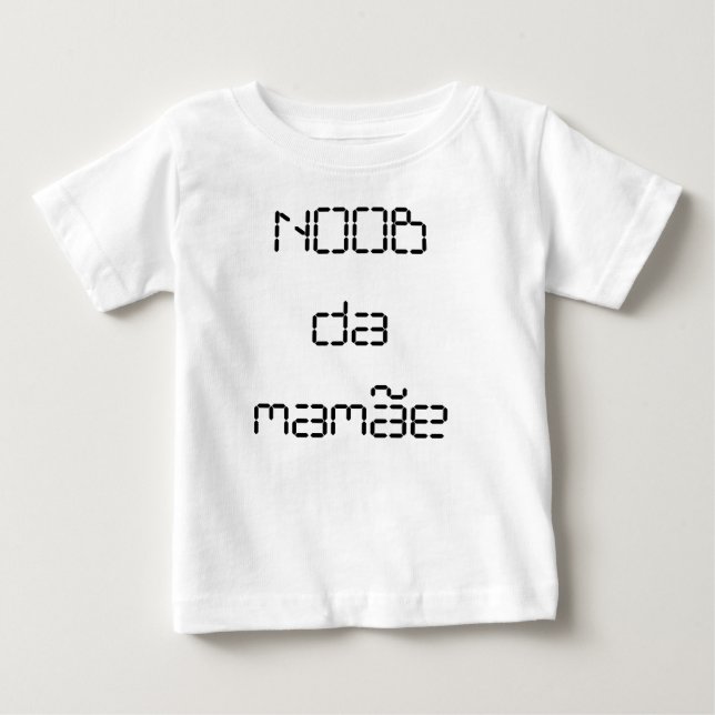 Pour Bébé T-shirt Infantile - Noob du Mamâe (Devant)