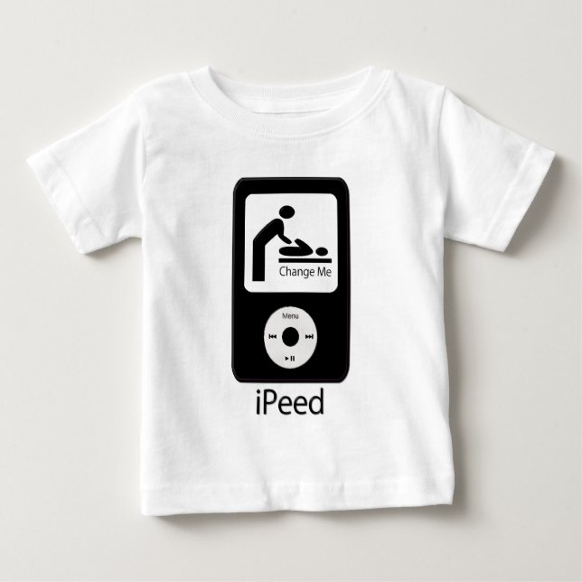 Pour Bébé T-shirt iPeed de nourrisson/enfant en bas âge (Devant)