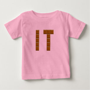 Pour Bébé T-shirt jersey fin rose Bébés  CHOCOLAT  ITALIE