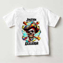 Pour Bébé T-shirt Jolly roger moderne