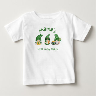 Pour Bébé T-shirt Jour de la Saint Patrick mignon Little Gno