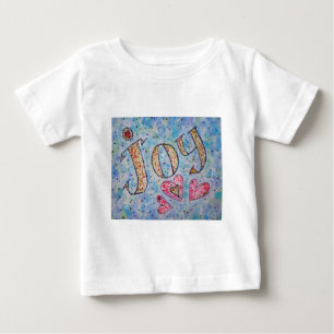 Pour Bébé T-shirt Joy Art (Image double face)