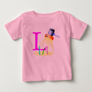 Pour Bébé T-shirt Lamp Baby