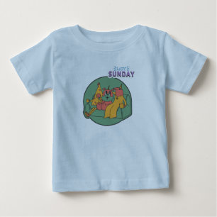 Pour Bébé T-shirt Lazy Sunday Baby