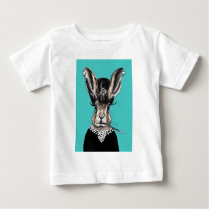 Pour Bébé T-shirt lièvre lièvre audrey