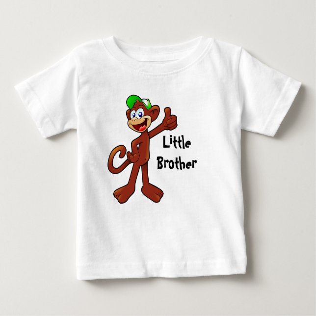 Pour Bébé T-shirt Little Brother (Devant)