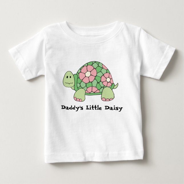 Pour Bébé T-shirt Little Daisy de papa (Devant)