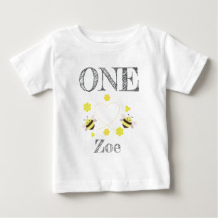 Pour Bébé T-Shirt Little Honey Enfants 1er Anniversaire