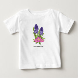 Pour Bébé T-shirt Lupins & Roses sauvages ÎPÉ