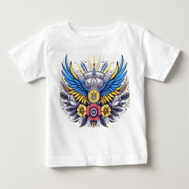 Pour Bébé T-shirt Majestic Eagle (Devant)