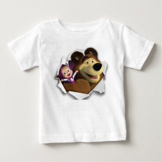 Pour Bébé T-Shirt Masha et l'ours