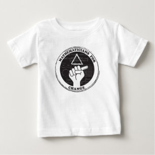 Pour Bébé T-shirt Mathematicians for Change - Baby