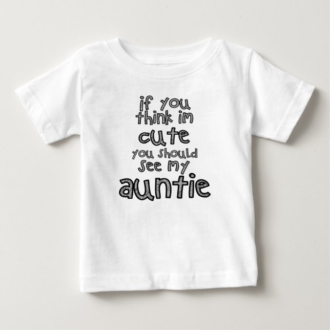 Pour Bébé T-shirt mignon et drôle d'enfants (Devant)