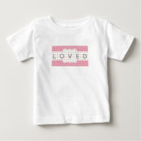 T-shirt mignon Pastel Hearts & Polka Dots aimé
