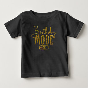 Pour Bébé T-shirt Mode Anniversaire Activé