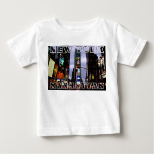 Pour Bébé T-shirt New York Baby's Custom NY Souvenir Shirt