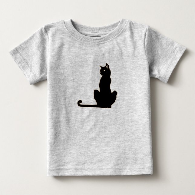 Pour Bébé T-shirt noir (Devant)